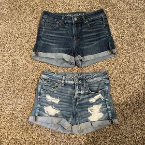 2 pairs of AE shorts